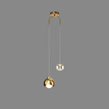 European-Style Luxury Iron & Brass LED Island Light Chandelier