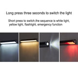 51-LED Solar Strip Magnetic Outdoor Light with USB – Multi-Function & Waterproof