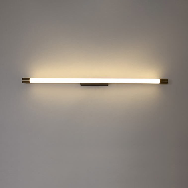 Sleek Modern Minimalist Vanity Wall Sconce — Slim Tube PC LED Lamp