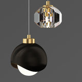 European-Style Luxury Iron & Brass LED Island Light Chandelier