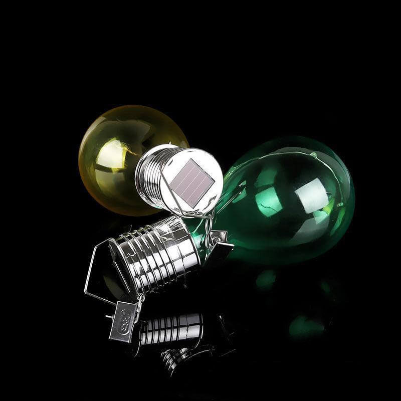 Creative Colorful Plastic Solar LED Outdoor Hanging Lights