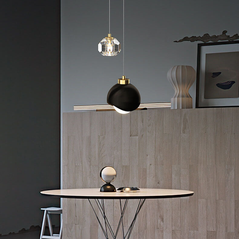 European-Style Luxury Iron & Brass LED Island Light Chandelier