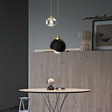 European-Style Luxury Iron & Brass LED Island Light Chandelier
