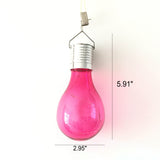 Creative Colorful Plastic Solar LED Outdoor Hanging Lights