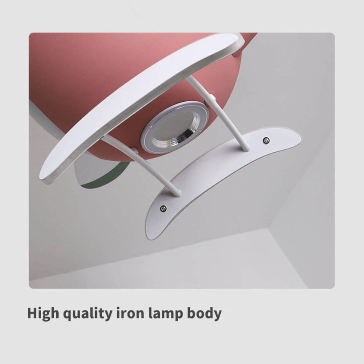 Charming Cartoon Aircraft LED Ceiling Fan Light with Downrods