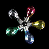 Creative Colorful Plastic Solar LED Outdoor Hanging Lights