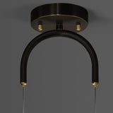 European-Style Luxury Iron & Brass LED Island Light Chandelier