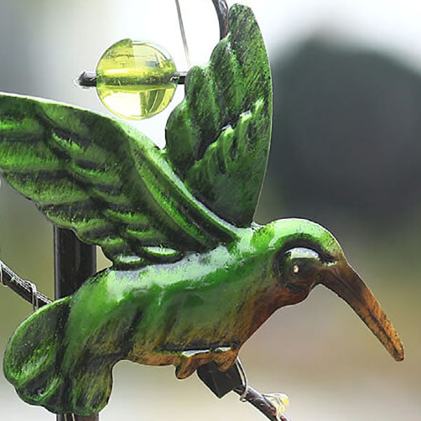 Solar Iron Garden Lights Set – Hummingbird, Butterfly & Dragonfly Lawn & Landscape Accent
