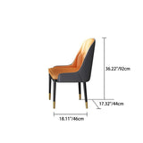 Nordic Contemporary Elliptical Wood-Glass Dining Table with 4-Chair Set