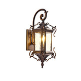 European Palace Outdoor Waterproof 1-Light Wall Sconce Lamp – Elegant Exterior Lighting