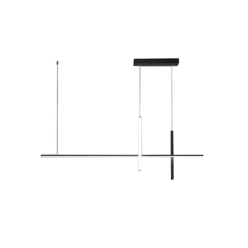 Ultra-Sleek Modern Minimalist Long-Line LED Chandelier