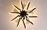 Nordic Cage-Style LED Ceiling Fan Light, Semi-Flush Mount Fixture