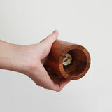 Minimalist Wooden Cylinder Pendant Light - 1-Light, Compact & Stylish