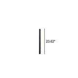 Retro Outdoor LED Wall Sconce Lamp - Waterproof Rectangular Strip Light