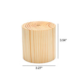 Creative Wooden LED Touch Night Light Table Lamp