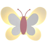 Whimsical Butterfly Acrylic LED Wall Sconce - 1-Light