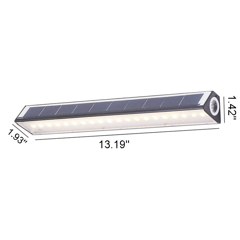 51-LED Solar Strip Magnetic Outdoor Light with USB – Multi-Function & Waterproof
