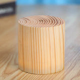 Creative Wooden LED Touch Night Light Table Lamp