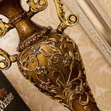 European Vintage Fabric 1-Light Table Lamp – Antique-Style Elegance for Classic Interiors
