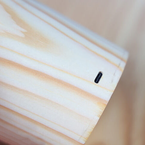 Creative Wooden LED Touch Night Light Table Lamp