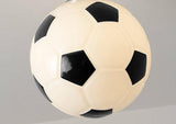 Creative Basketball & Soccer Glass 1-Light Semi-Flush Mount Ceiling Light