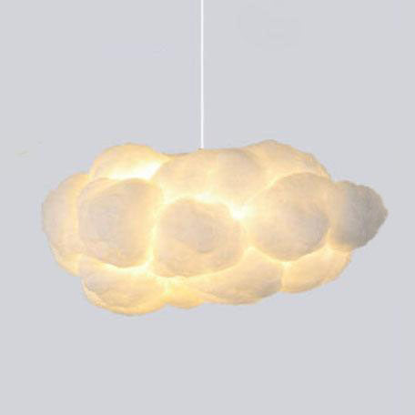 Floating Cloud LED Pendant Light - 1-Light, Modern Cloud Design