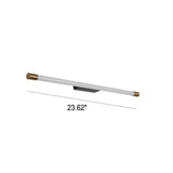 Sleek Modern Minimalist Vanity Wall Sconce — Slim Tube PC LED Lamp