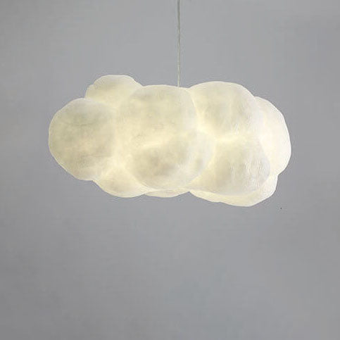 Floating Cloud LED Pendant Light - 1-Light, Modern Cloud Design