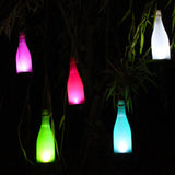 5-Pack Solar Wine Bottle LED Lights for Outdoor Decor - Hanging Lights