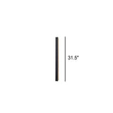 Retro Outdoor LED Wall Sconce Lamp - Waterproof Rectangular Strip Light