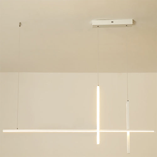 Ultra-Sleek Modern Minimalist Long-Line LED Chandelier