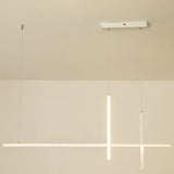 Ultra-Sleek Modern Minimalist Long-Line LED Chandelier