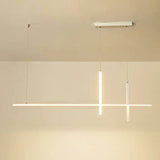 Ultra-Sleek Modern Minimalist Long-Line LED Chandelier