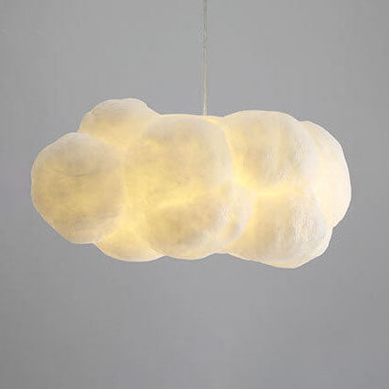 Floating Cloud LED Pendant Light - 1-Light, Modern Cloud Design