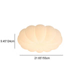 Nordic Contemporary Kids' Flower LED Flush Mount Ceiling Light with PE Shade for Bedroom