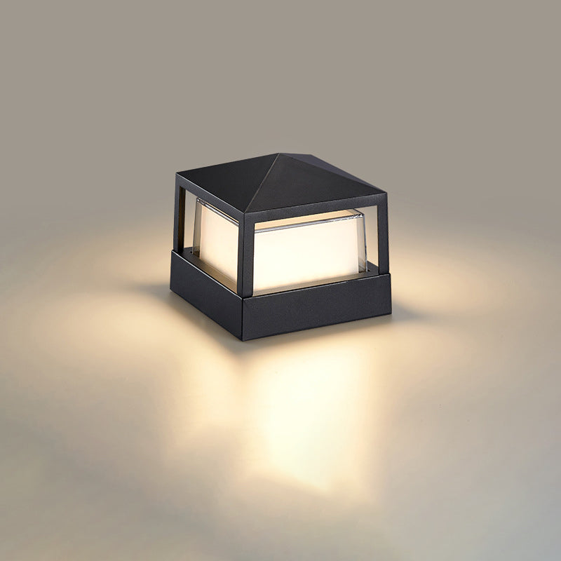 Industrial-Grade Waterproof Aluminum Cylinder LED Outdoor Landscape Light for Lawn and Garden