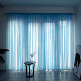 Luxurious Polyester Voile Curtain for Windows