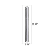 Modern Long Acrylic Solar LED Wall Light – Waterproof Outdoor Garden Lighting
