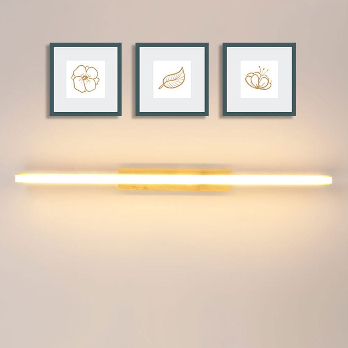 Nordic Minimalist LED Vanity Strip Wall Sconce – Sleek Modern Bath Light