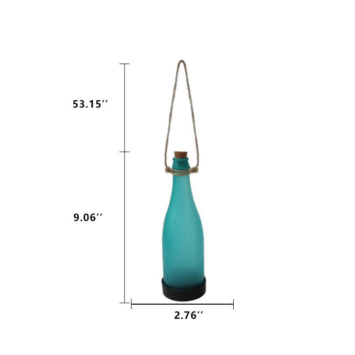 5-Pack Solar Wine Bottle LED Lights for Outdoor Decor - Hanging Lights