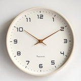 Nordic Wood Wall Clock - Minimalist Timber Timepiece