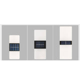 Courtyard Waterproof Acrylic LED Solar Wall Sconce Lamp - Modern Outdoor Lighting