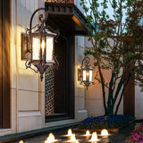 European Palace Outdoor Waterproof 1-Light Wall Sconce Lamp – Elegant Exterior Lighting