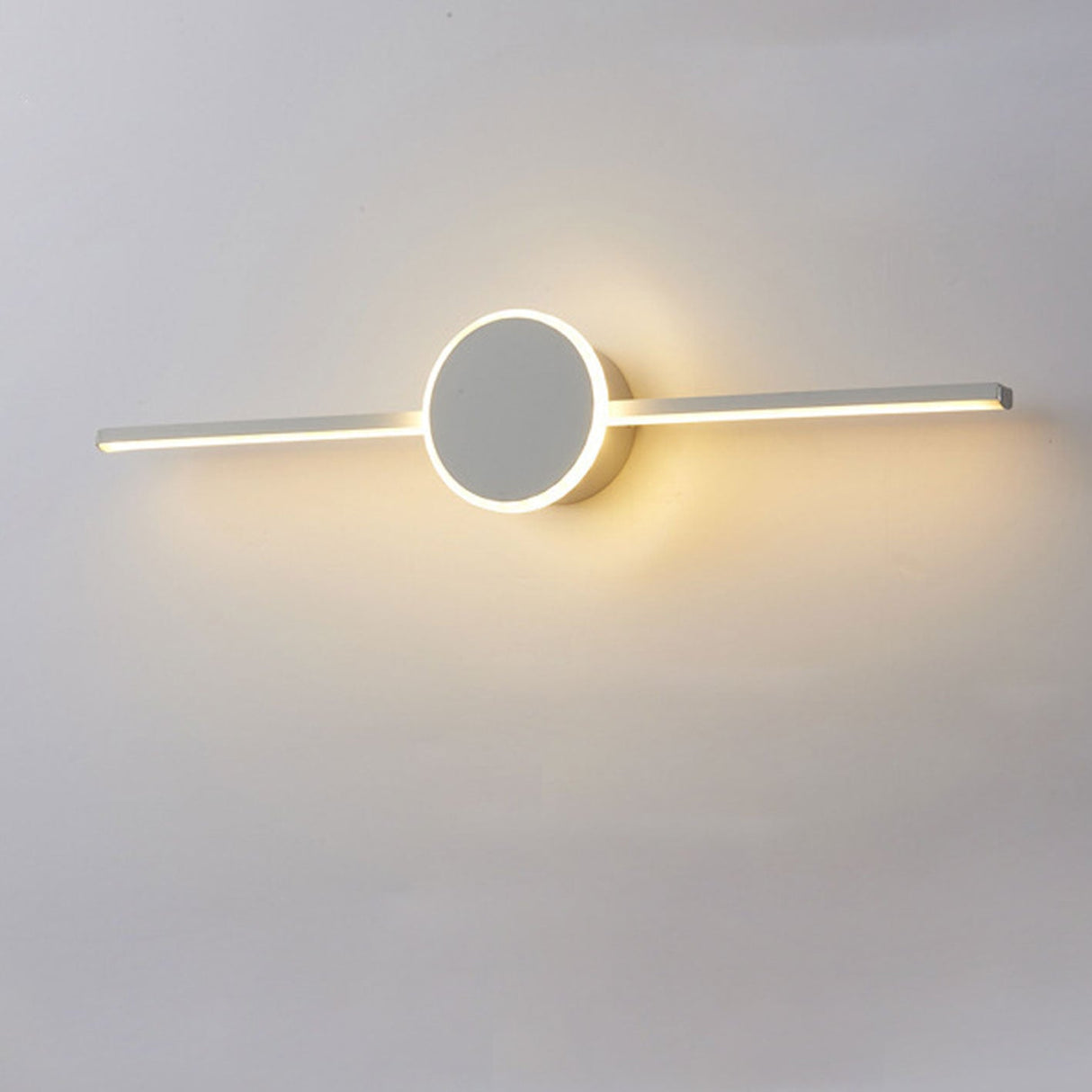 Nordic Minimalist Long-Disc LED Vanity Light Wall Sconce – Modern, Energy-Efficient Illumination
