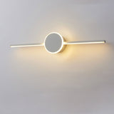 Nordic Minimalist Long-Disc LED Vanity Light Wall Sconce – Modern, Energy-Efficient Illumination