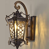 European Palace Outdoor Waterproof 1-Light Wall Sconce Lamp – Elegant Exterior Lighting