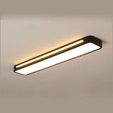 Nordic Minimalist Long LED Flush-Mount Ceiling Light — Sleek, Modern Ceiling Fixture