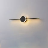 Nordic Minimalist Long-Disc LED Vanity Light Wall Sconce – Modern, Energy-Efficient Illumination