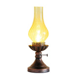 Charming Vintage Kerosene Oil Lamp – Antique 1-Light Table Lamp