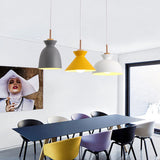 Nordic Macaron Metal 1-Light Pendant Fixture